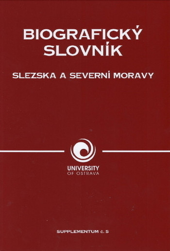 Biografický slovník Slezska a severní Moravy Supplementum č.6