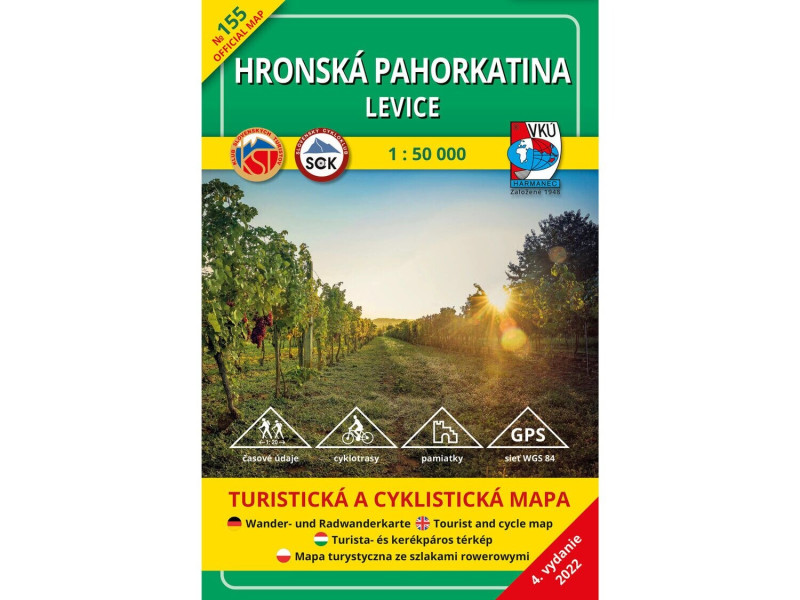 TM 155 - Hronská pahorkatina - Levice TM 155 - Hronská pahorkatina - Levice