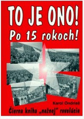 To je ono ! Po pätnástich rokoch