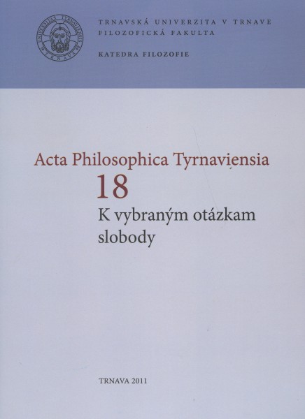 Acta Philosophica Tyrnaviensia 18