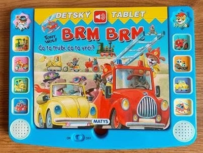 Brm brm - detský tablet