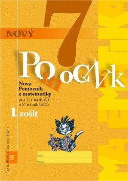 Nový pomocník z matematiky 7 - 1. časť pracovná učebnica