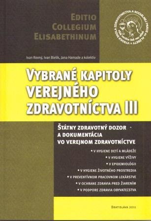 Vybrané kapitoly verejného zdravotníctva III