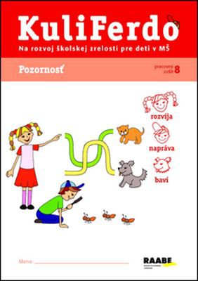 KuliFerdo - Pozornosť (Pracovný zošit 8) KuliFerdo - Pozornosť (Pracovný zošit 8)