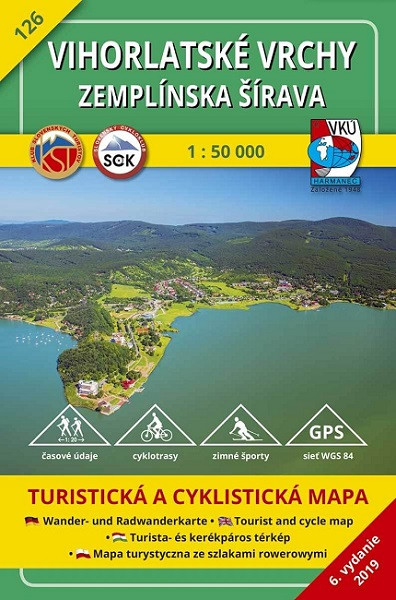 Vihorlatské vrchy - Zemplínska šírava 1:50 000 (6.vydanie) Vihorlatské vrchy - Zemplínska šírava 1:50 000 (6.vydanie)