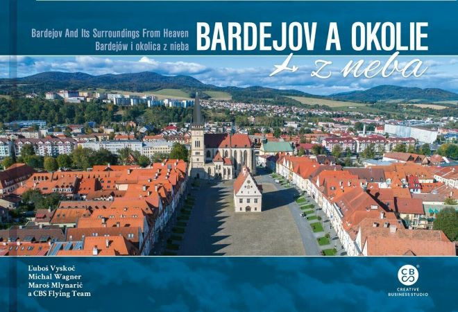 Bardejov a okolie z neba Bardejov a okolie z neba