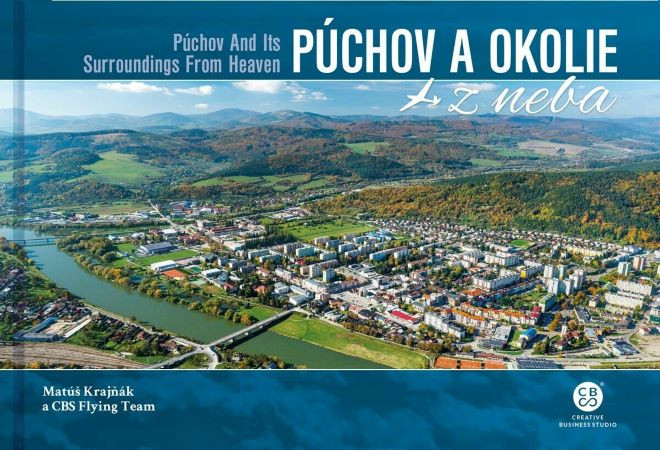 Púchov a okolie z neba