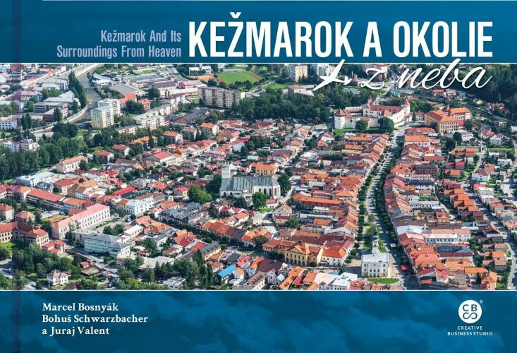 Kežmarok a okolie z neba