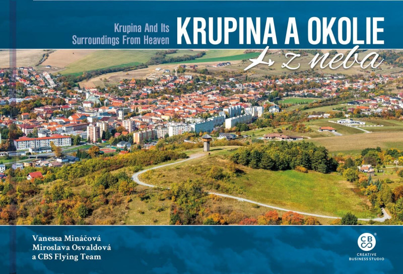 Krupina a okolie z neba