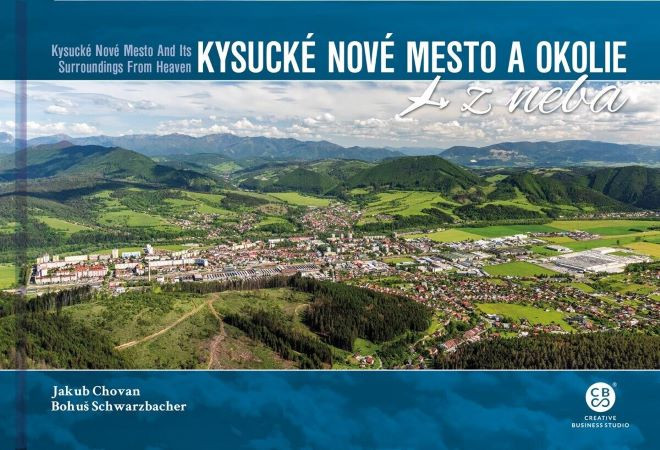 Kysucké Nové Mesto a okolie z neba