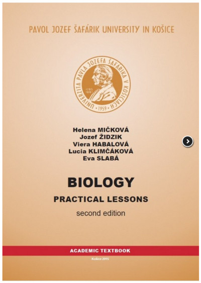 Biology practical lessons -  2. vydanie
