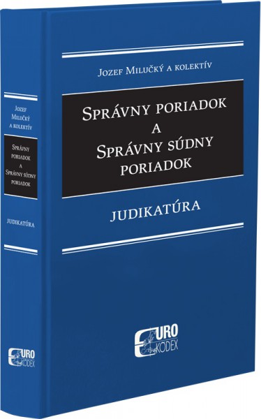 Správny poriadok a správny súdny poriadok