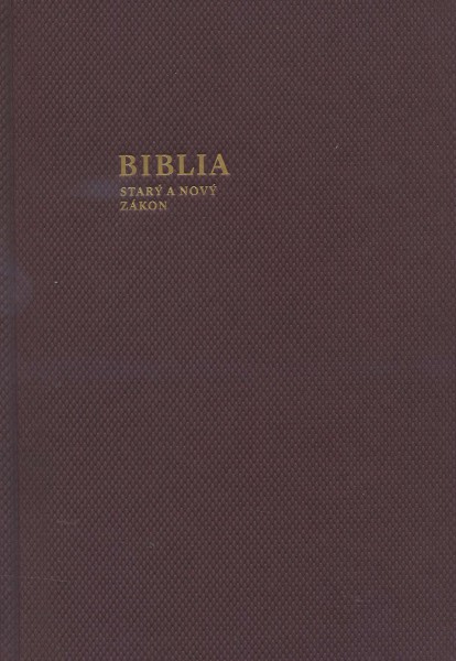 Biblia (baklažánová farba)