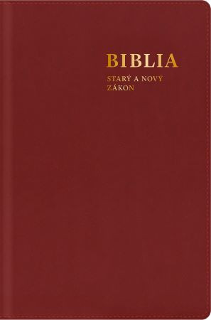 Biblia. Starý a Nový zákon, s mapami (bordová) - stredný formát Biblia. Starý a Nový zákon, s mapami (bordová) - stredný formát