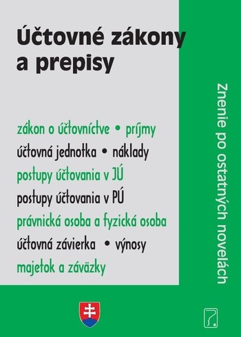 Účtovanie zákony a predpisy Účtovanie zákony a predpisy