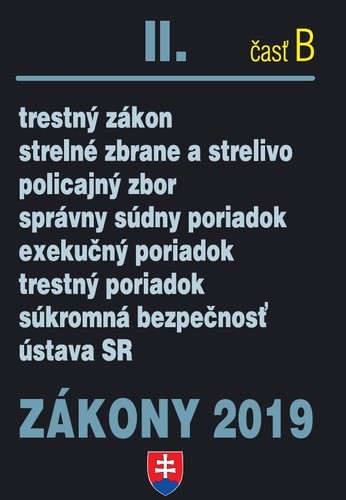 Zákony 2019 II-B Zákony 2019 II-B