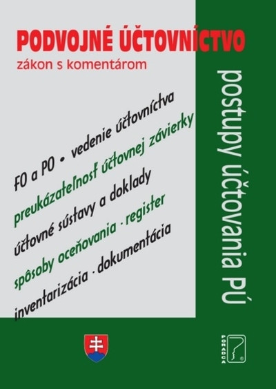 Podvojné účtovníctvo - zákony s komentárom Podvojné účtovníctvo - zákony s komentárom