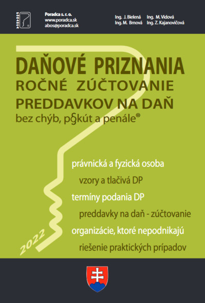 Daňové priznania FO a PO za rok 2022 Daňové priznania FO a PO za rok 2022