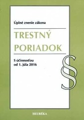 Trestný poriadok. Úzz, 2016 Trestný poriadok. Úzz, 2016