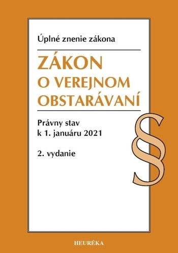 Zákon o verejnom obstarávaní. Úzz, 2. vyd., 2021