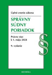 Správny súdny poriadok. 9. vyd, 5/2024 Správny súdny poriadok. 9. vyd, 5/2024