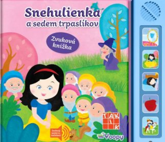 Snehulienka a sedem trpaslíkov - zvuková knižka Snehulienka a sedem trpaslíkov - zvuková knižka