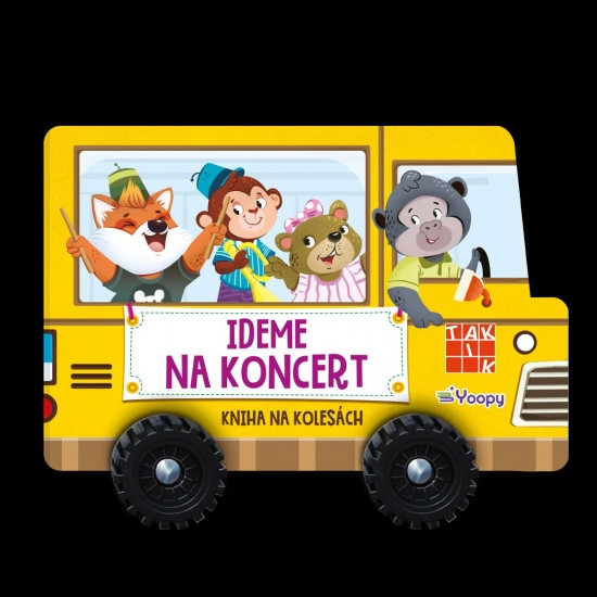 Ideme na koncert - kniha na kolesách Ideme na koncert - kniha na kolesách