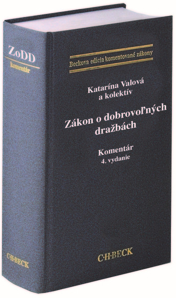 Zákon o dobrovoľných dražbách. Komentár. 4. vydanie