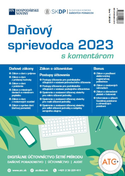 Daňový sprievodca 2023