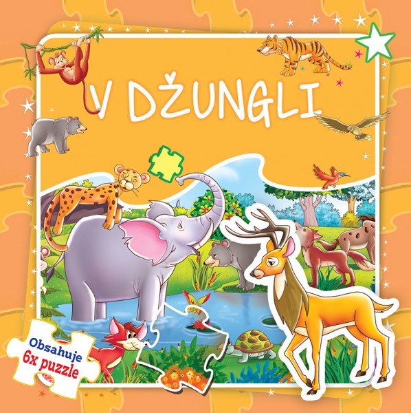 V džungli-6x puzzle