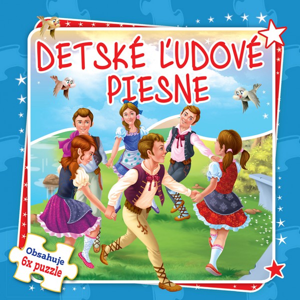 Detské ľudové piesne-6x puzzle