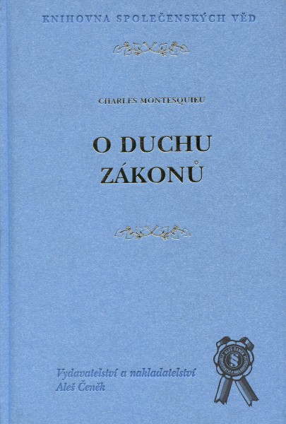 O duchu zákonů O duchu zákonů