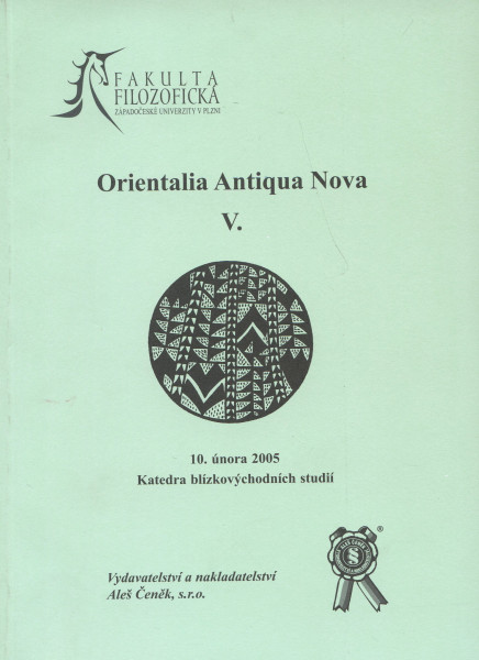 Orientalia Antiqua Nova V.