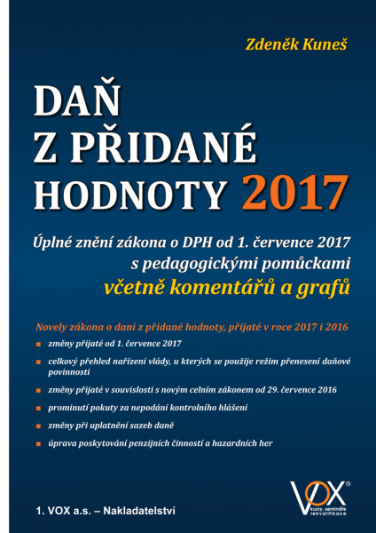 Daň z přidané hodnoty 2017