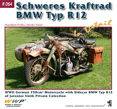 Schweres Kraftrad BMW Typ R12 In Detail
