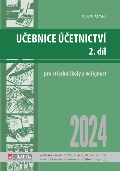 Učebnice Účetnictví II. díl 2024 Učebnice Účetnictví II. díl 2024