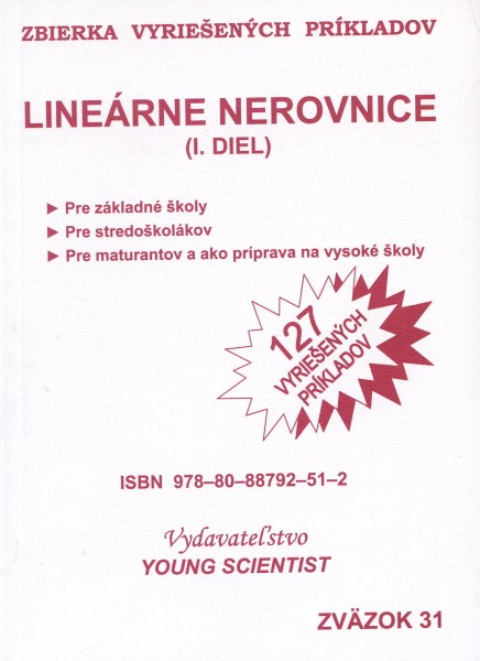 Lineárne nerovnice 1 Lineárne nerovnice 1