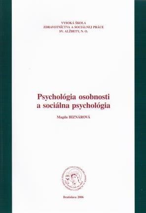 Psychológia osobnosti a sociálna psychológia