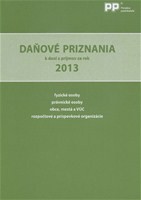 Daňové priznania k dani z príjmov za rok 2013 Daňové priznania k dani z príjmov za rok 2013
