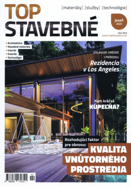 Top stavebné materiály, služby, technológie jeseň 2020 Top stavebné materiály, služby, technológie jeseň 2020