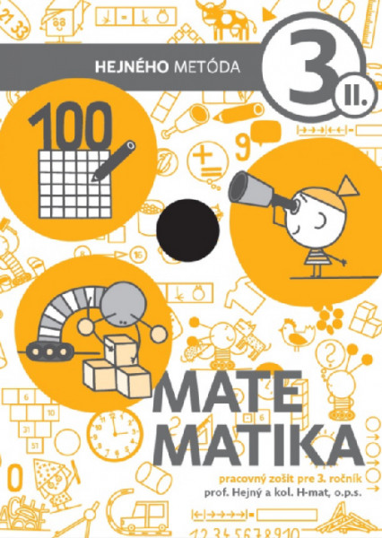 Matematika 3. ročník - pracovný zošit 2. diel (žltá)