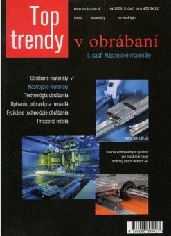 Top trendy v obrábaní II. časť - nástrojové materiály