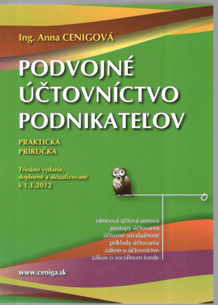 Podvojné účtovníctvo podnikateľov 2012