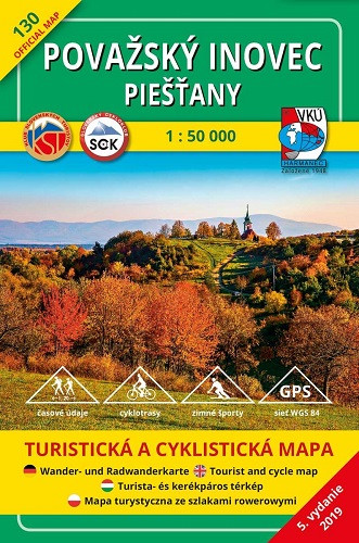 Považský Inovec - Piešťany 1:50 000 (5.vydanie) Považský Inovec - Piešťany 1:50 000 (5.vydanie)