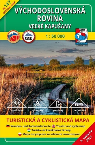 Východoslovenská rovina - Veľké Kapušany 1:50 000 (3.vydanie) Východoslovenská rovina - Veľké Kapušany 1:50 000 (3.vydanie)