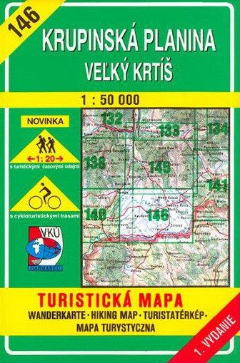 Krupinská planina - Veľký Krtíš 1:50 000 Krupinská planina - Veľký Krtíš 1:50 000