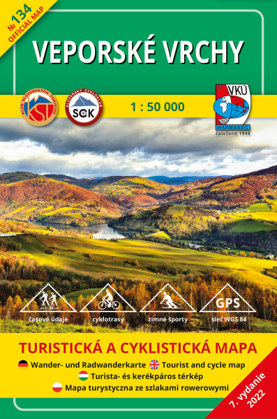 Veporské vrchy 1:50 000 Veporské vrchy 1:50 000