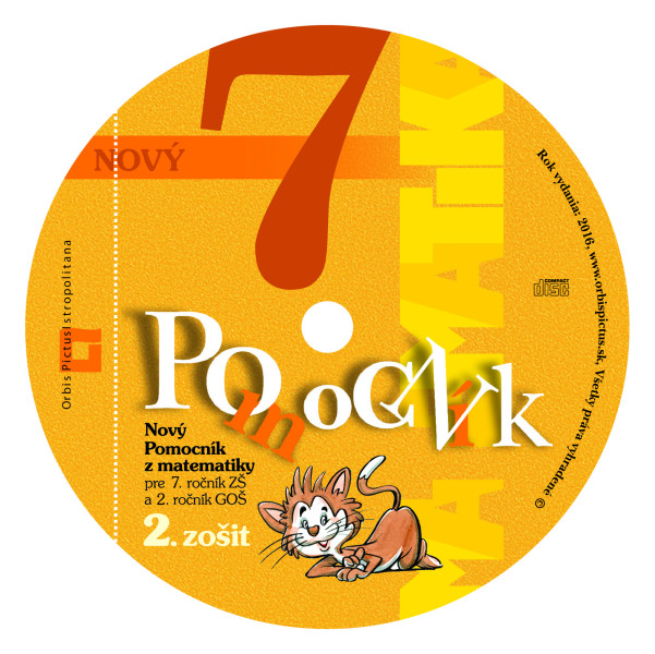 Nový pomocník z matematiky 7/2 – CD pre interaktívne tabule Nový pomocník z matematiky 7/2 – CD pre interaktívne tabule