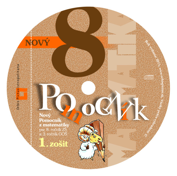 Nový pomocník z matematiky 8/1 – CD pre interaktívne tabule