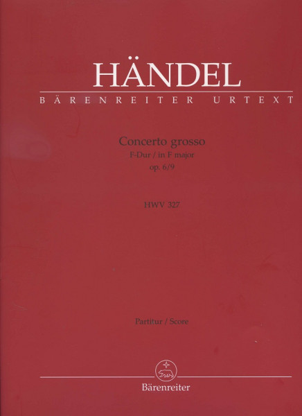Concerto grosso op. 6/9 Concerto grosso op. 6/9